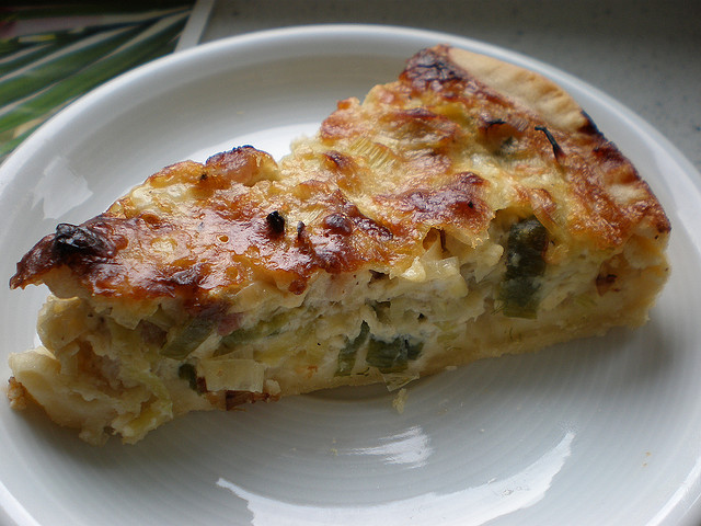 Ecco la quiche ai porri e ricotta perfetta per l&#8217;antipasto