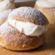 Brioche limone crema