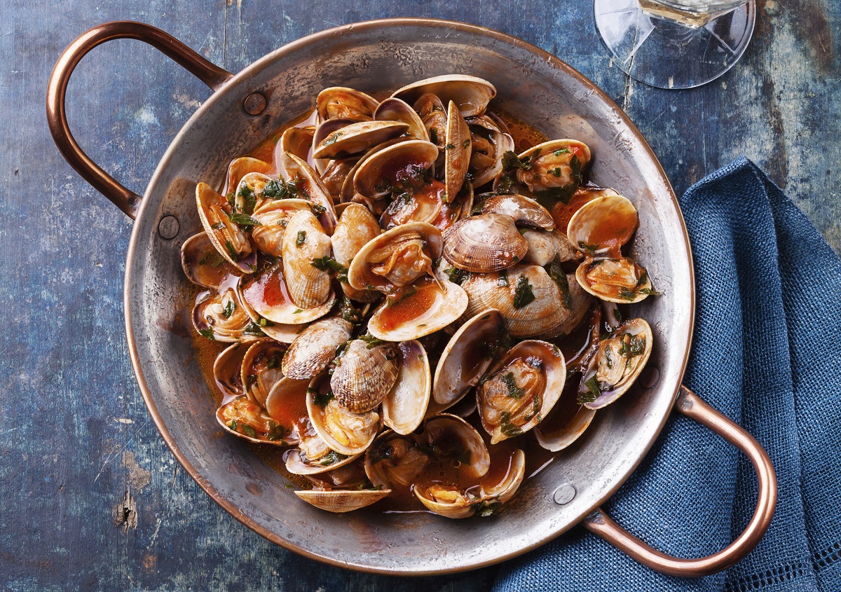 La ricetta delle vongole veraci al guazzetto