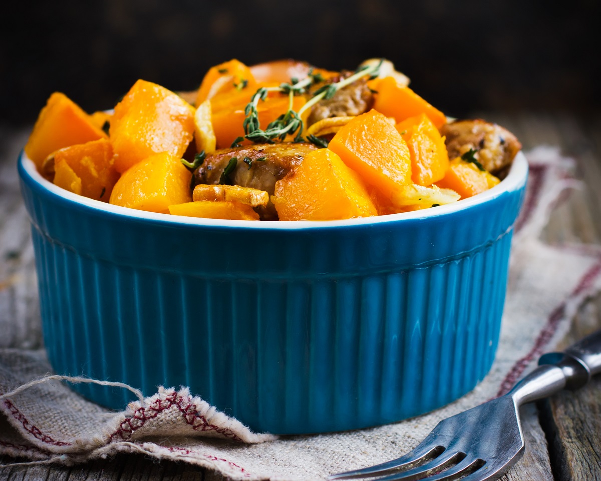 La zucca in padella con olive per una cena sfiziosa