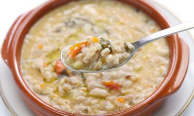 minestra di farro e orzo