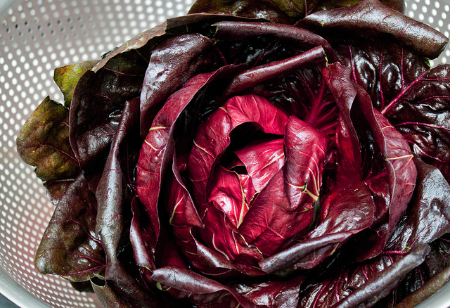 La torta salata al radicchio rosso e patate perfetta per l&#8217;aperitivo