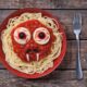 Spaghetti con la salsa