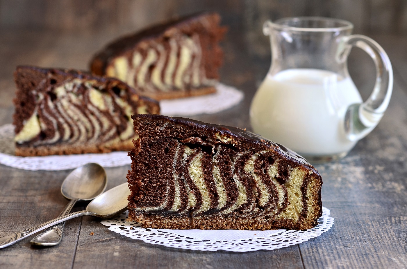 La torta zebrata da fare con la ricetta facile