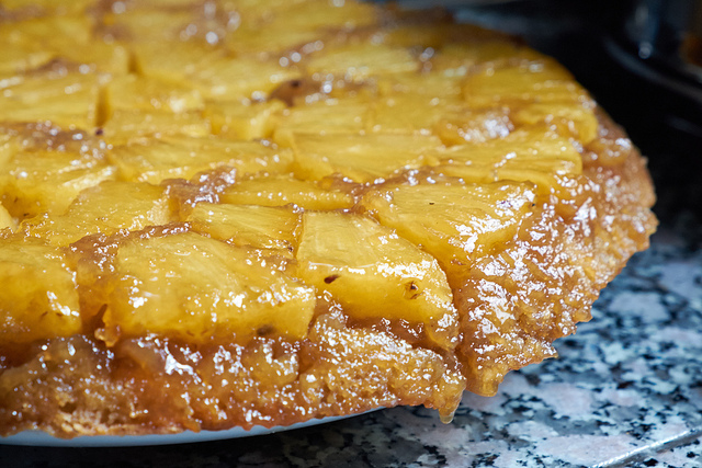 Ecco la torta ananas e noci rovesciata con la ricetta semplice