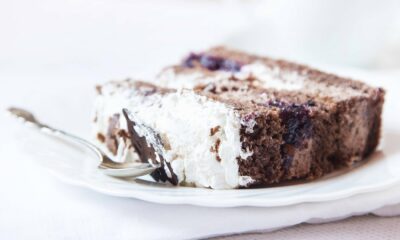 torta con cocco e nutella