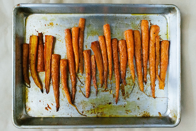 Le carote al forno light perfette per la dieta