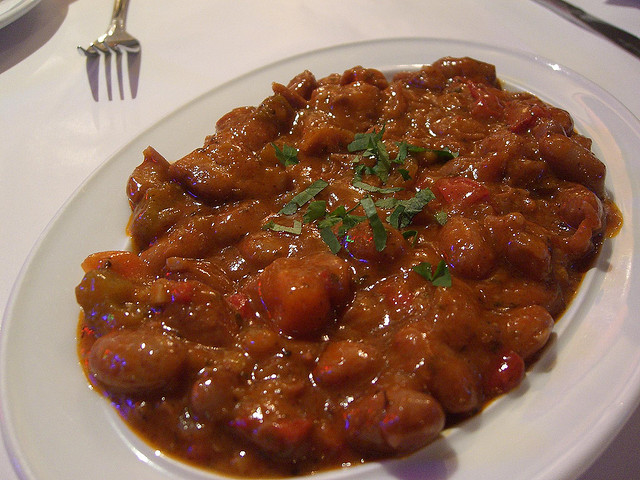 I fagioli al pomodoro con la ricetta gustosa