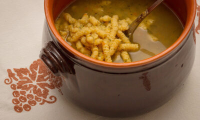 Passatelli in brodo al mandarino