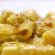 Pasta provola e speck