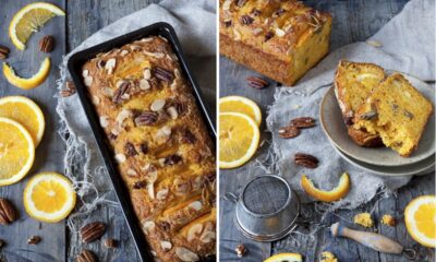 plumcake con farina integrale e miele
