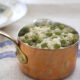 Riso in brodo con piselli