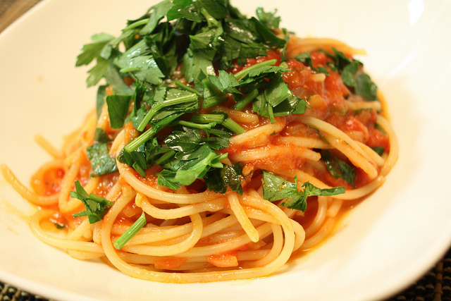 Gli spaghetti alla carrettiera con la ricetta toscana