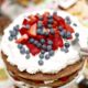 decorare torta con la panna montata