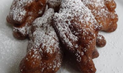 frittelle uvetta mele ricetta golosa