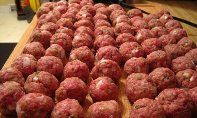 Le polpette con porri di Cotto e Mangiato