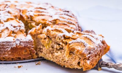 torta di mele e nocciole vegan