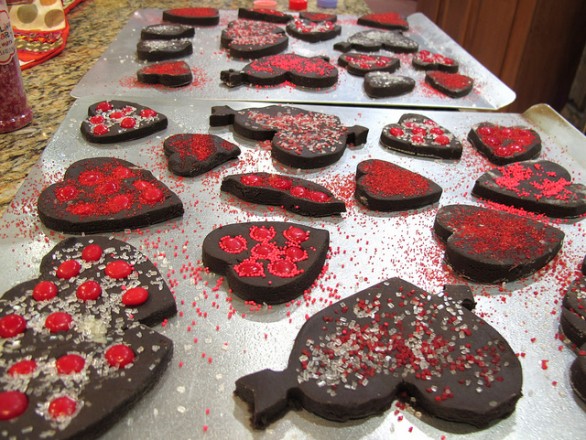 La ricetta dei biscotti al cioccolato per San Valentino