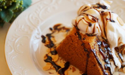 Chiffon cake arancia cioccolato