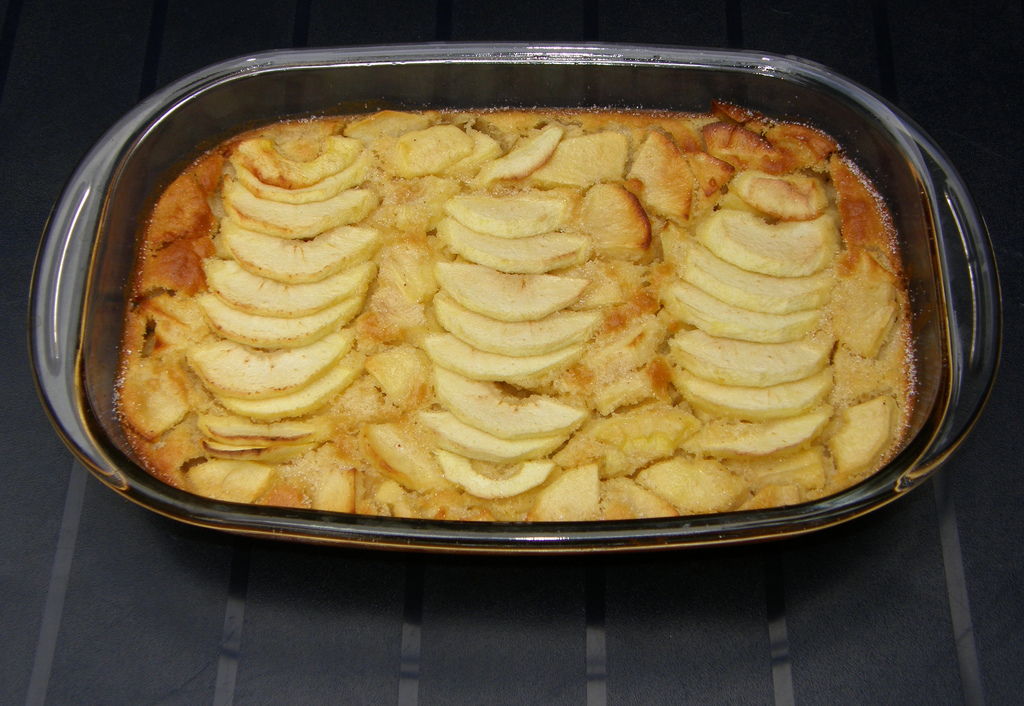 Il clafoutis di mele con la ricetta originale