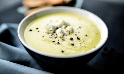 crema cavolfiore porri cena leggera