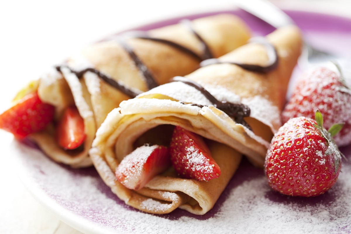 La ricetta delle crepes dolci senza burro