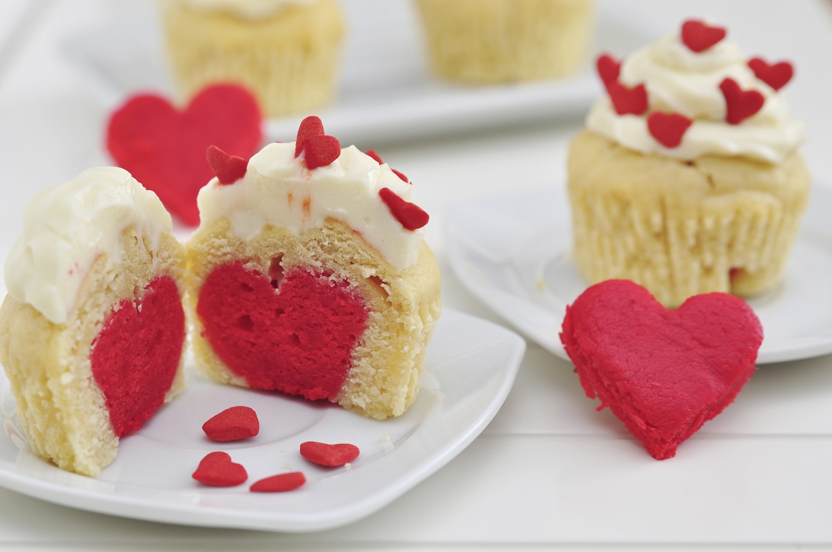 La ricetta dei cupcake di San Valentino e come decorarli