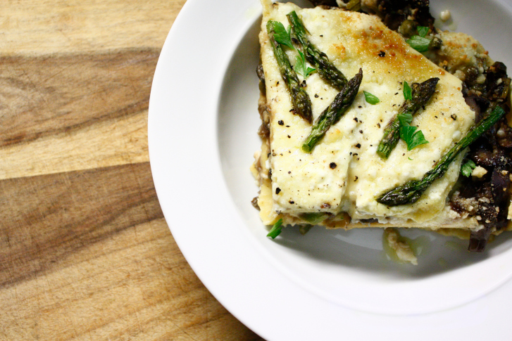 Le lasagne agli asparagi con la ricetta gustosa