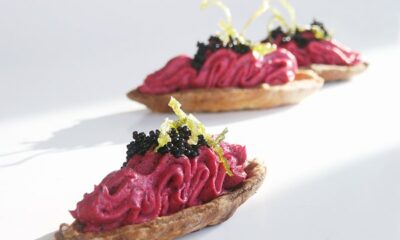Mousse di barbabietole e patate