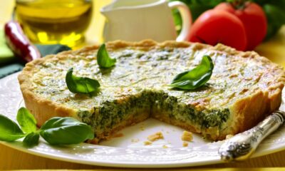 quiche di bietole e scamorza