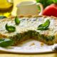 quiche di bietole e scamorza