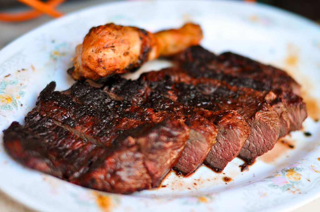 Il menu di San Valentino a base di carne