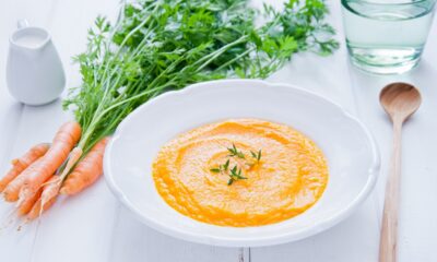 crema di carote e zenzero