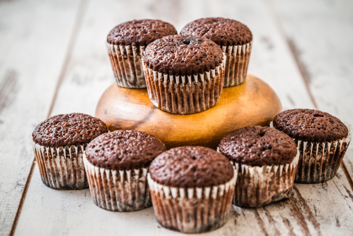 I muffin integrali al cioccolato facili da preparare