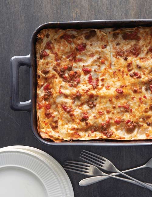 Le lasagne al radicchio con la ricetta di Benedetta Parodi