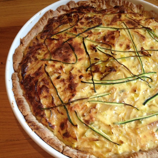 La torta salata con zucchine e speck, la ricetta gustosa