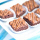 I brownies al cioccolato e caramello salato perfetti per la merenda