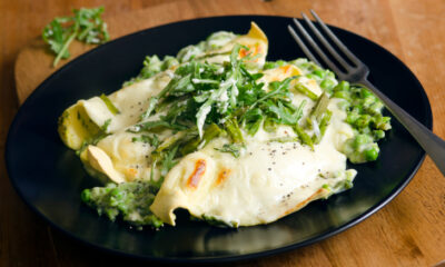 Le crespelle agli asparagi di Cotto e Mangiato