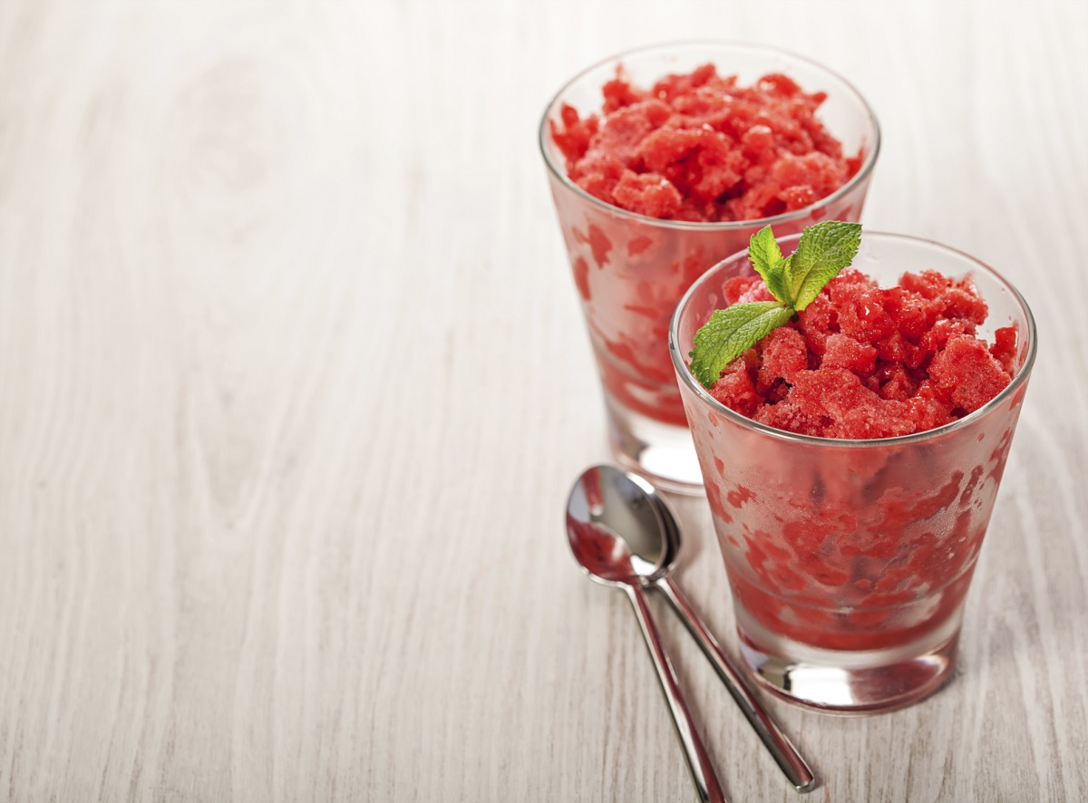 La granita di fragole con la ricetta facile da fare