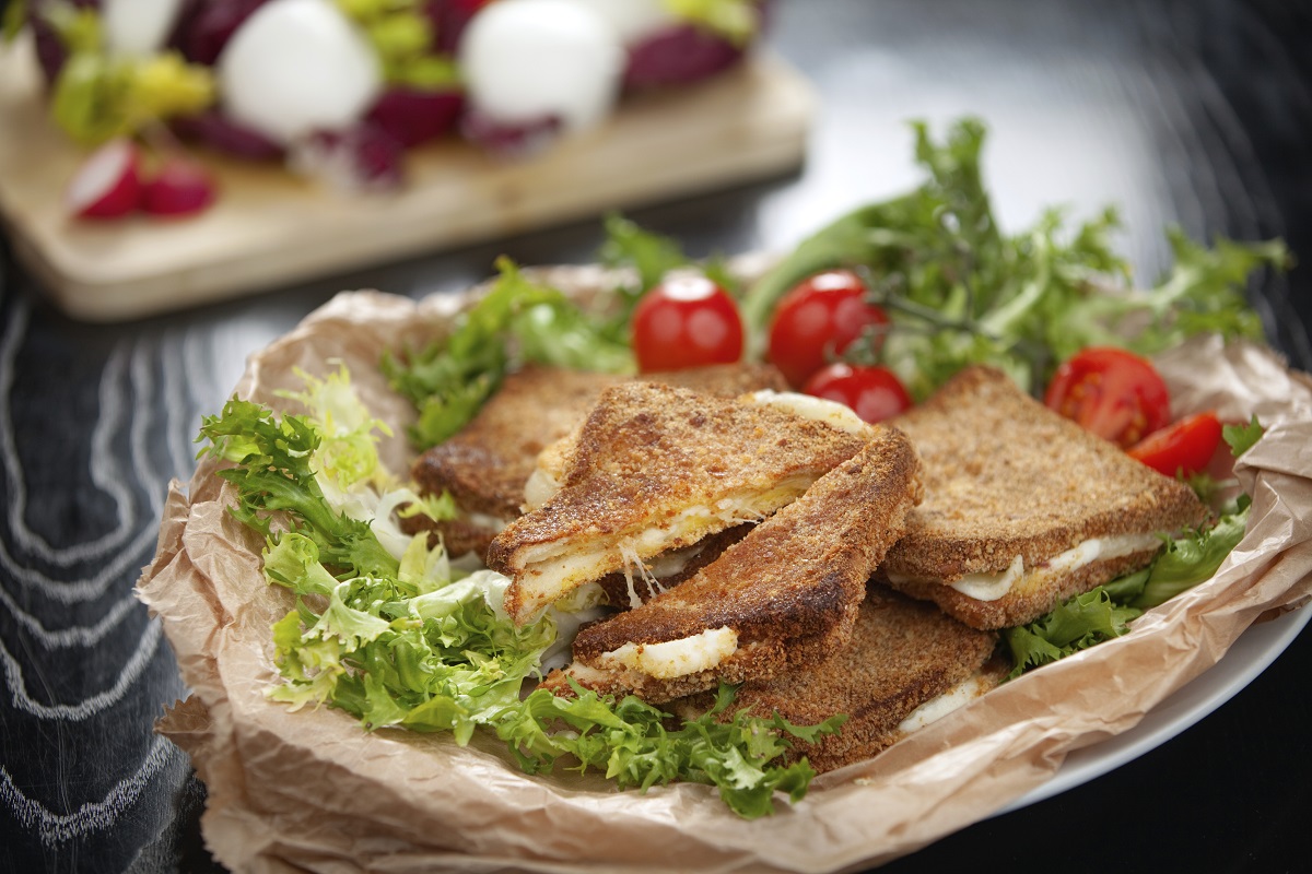 La mozzarella in carrozza con la ricetta facile