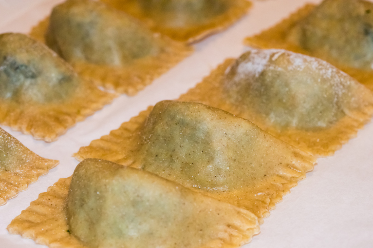 I ravioli agli asparagi con la ricetta da fare in casa