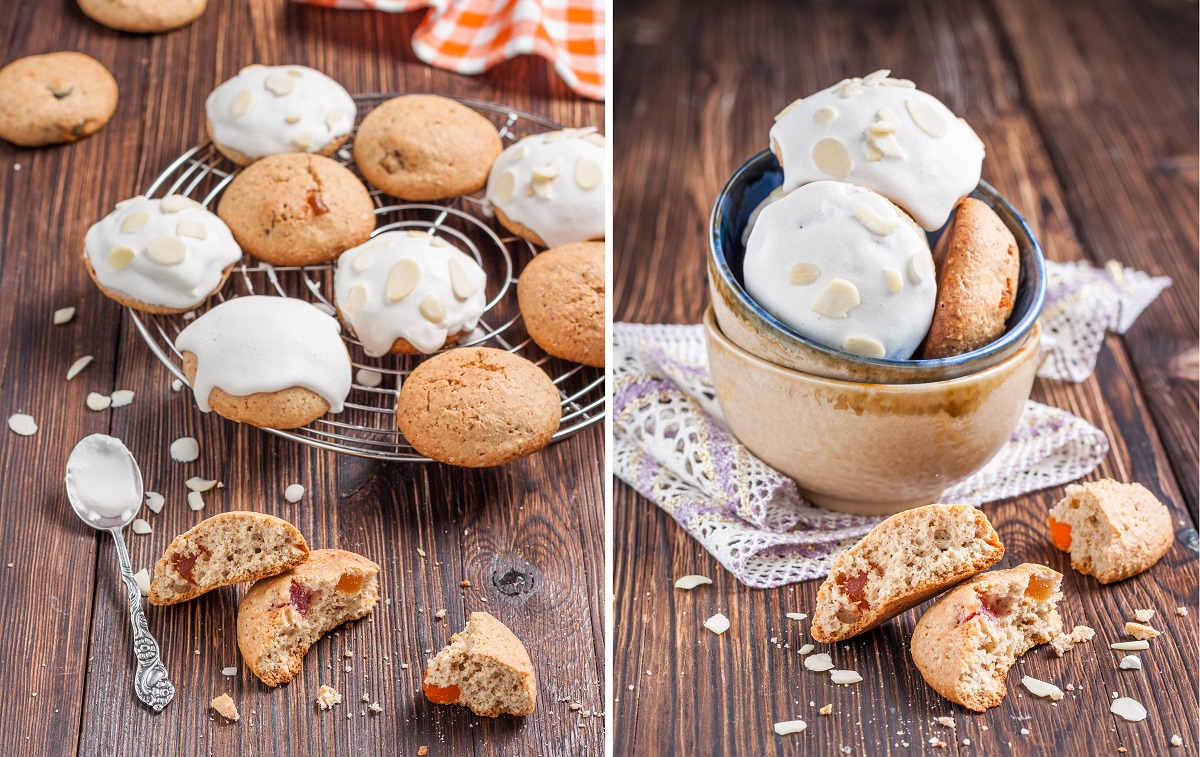 I biscotti con ciliegie candite, la ricetta facile da fare