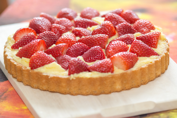 La crostata alle fragole e mascarpone con la ricetta di Molto bene