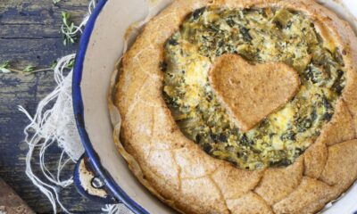 torta salata con i fagiolini