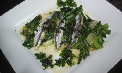 Le acciughe al verde con la ricetta alla ligure