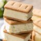 Il gelato biscotto con i rigoli con la ricetta facile