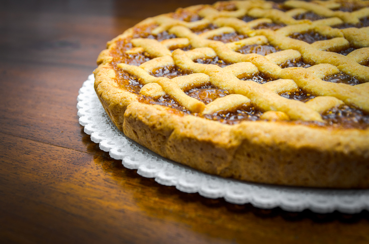 La crostata di albicocche con la ricetta per il Bimby