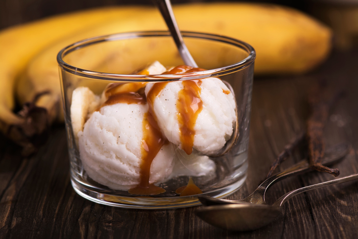 Il gelato alla banana con la ricetta vegan da fare in casa