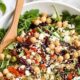 L'insalata di quinoa e ceci con la ricetta sana