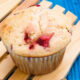 I muffin alle fragole e mandorle per la merenda dei bambini